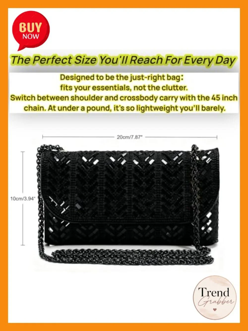Rhinestone Clutch Purse PU Leather Evening Bag Party Prom Wedding Handbag